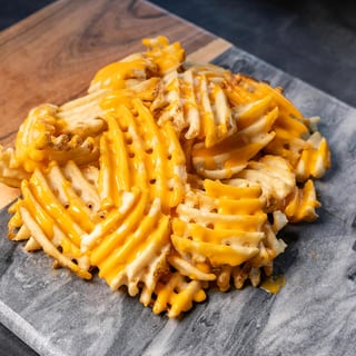 Waffle Cheese Fries