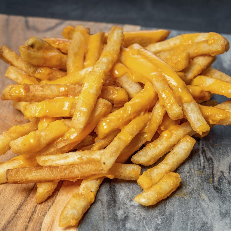 Delicious Cheese Fries Await